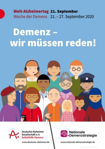 Plakat - Welt-Alzheimertag 21. September